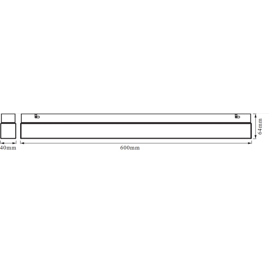 Osram - LED Koupelnové osvětlení zrcadla SQUARE LED/14W/230V IP44 3000/4000K CRI 90