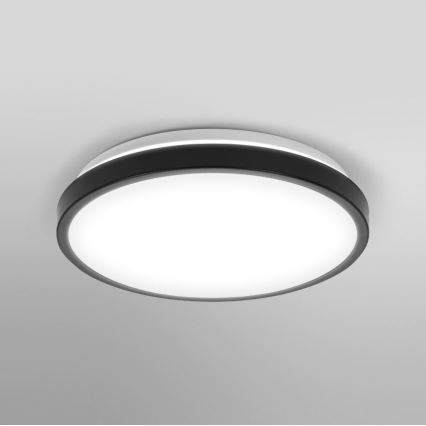 Osram - LED Koupelnové stropní svítidlo DISC LED/18W/230V 3000/4000K pr. 30 cm IP44 černá