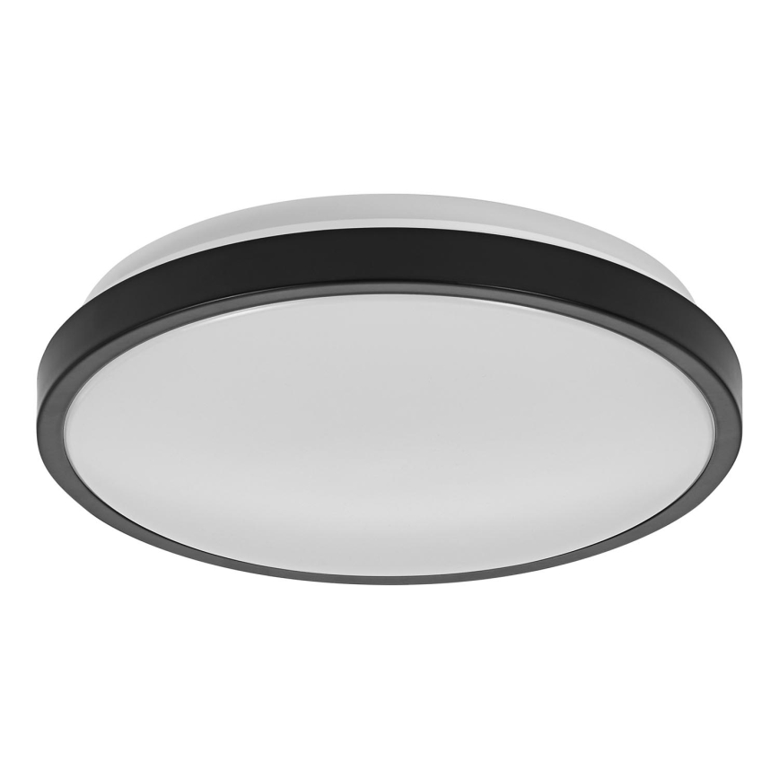 Osram - LED Koupelnové stropní svítidlo DISC LED/18W/230V 3000/4000K pr. 30 cm IP44 černá