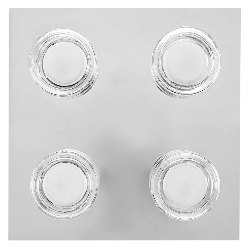 Osram - LED Koupelnové stropní svítidlo ORBIS FLAME 4xLED/5,5W/230V 3000/4000K IP44 lesklý chrom