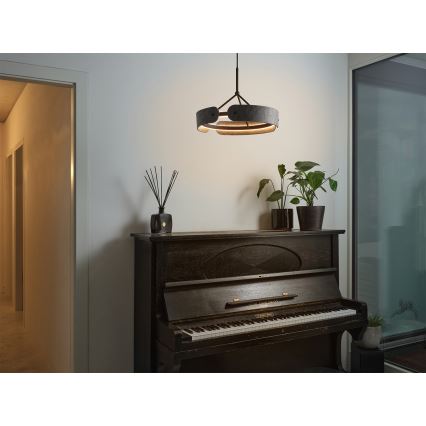 Osram - LED Lustr na lanku DECOR CURVE LED/33W/230V šedá