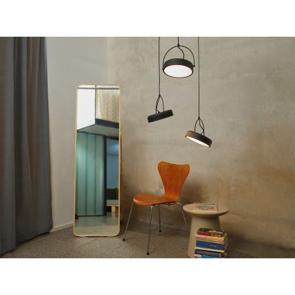 Osram - LED Lustr na lanku DECOR PUCK 3xLED/12W/230V CRI 90 černá