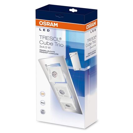 Osram - LED Lustr TRESOL 3xLED/4,5W/230V