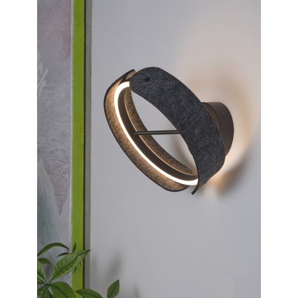 Osram - LED Nástěnné svítidlo DECOR CURVE LED/20W/230V šedá