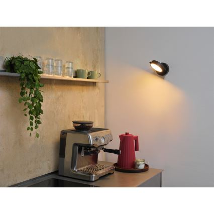 Osram - LED Nástěnné svítidlo DECOR PUCK LED/11W/230V černá