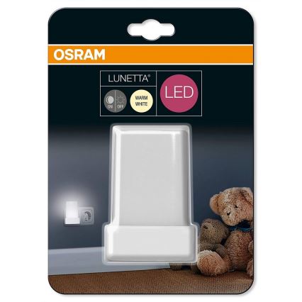 Osram - LED Noční světlo se senzorem LUNETTA LED/0,28W/230V