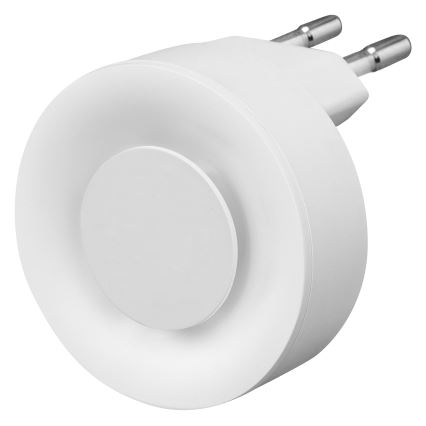 Osram - LED Noční světlo se senzorem pohybu a soumraku LUNETTA LED/0,31W/230V bílá