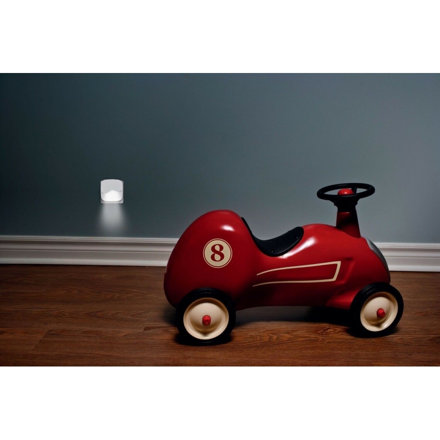 Osram - LED Noční svítidlo do zásuvky se senzorem soumraku LUNETTA LED/0,5W/230V