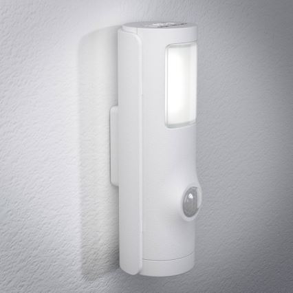 Osram - LED Orientační svítidlo se senzorem NIGHTLUX LED/0,35W/3xAAA IP54 bílá