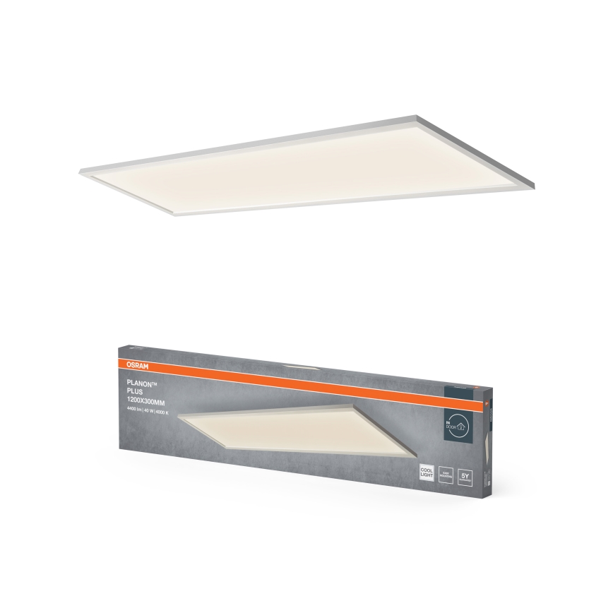 Osram - LED Panel přisazený PLANON LED/40W/230V 4000K 30x120 cm bílá