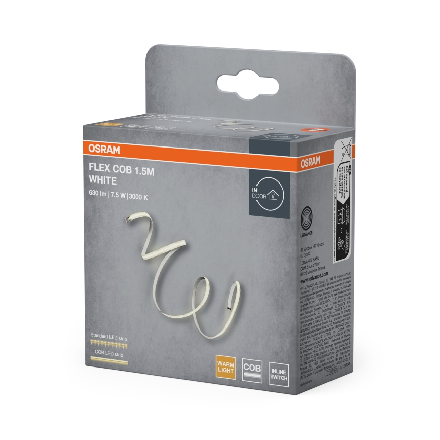 Osram - LED Pásek FLEX COB 1,5m LED/7,5W/230V