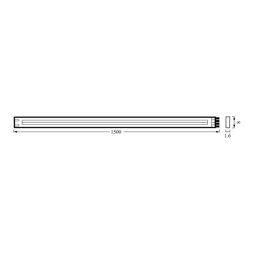 Osram - LED Pásek FLEX COB 1,5m LED/7,5W/230V