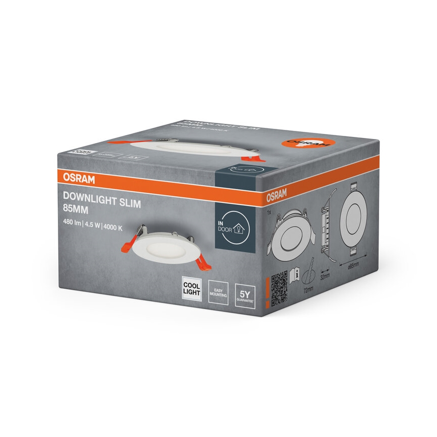 Osram - LED Podhledové svítidlo SLIM LED/4,5W/230V 4000K