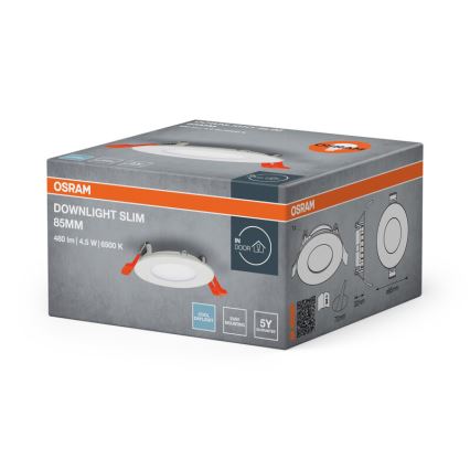 Osram - LED Podhledové svítidlo SLIM LED/4,5W/230V 6500K