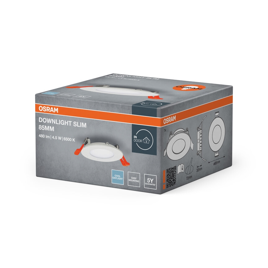 Osram - LED Podhledové svítidlo SLIM LED/4,5W/230V 6500K
