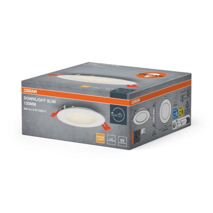 Osram - LED Podhledové svítidlo SLIM LED/8W/230V 3000K