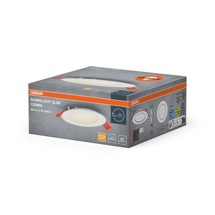 Osram - LED Podhledové svítidlo SLIM LED/8W/230V 3000K