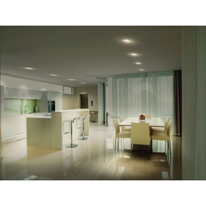 Osram - LED Podhledové svítidlo SPOT 1xGU10/4,3W/230V 2700K CRI 90 matný chrom