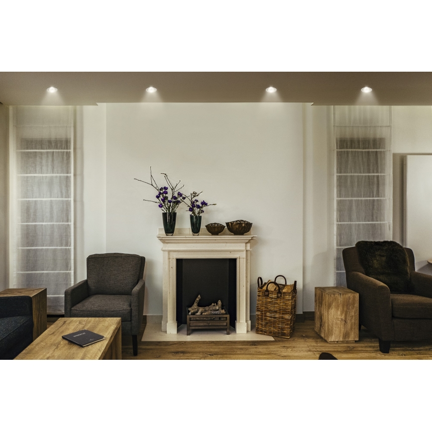 Osram - LED Podhledové svítidlo SPOT TWIST LED/5W/230V 3000K pr. 7 cm bílá/stříbrná