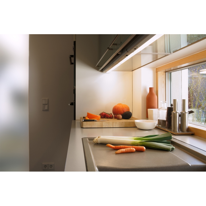 Osram - LED Podlinkové svítidlo LINEAR LED/6W/230V 3000K 37 cm stříbrná