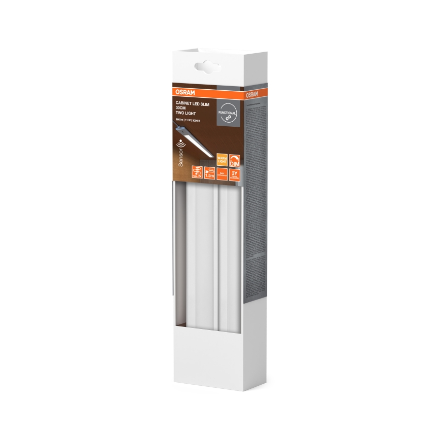 Osram - LED Stmívatelné podlinkové svítidlo se senzorem pohybu CABINET LED/11W/230V 3000K 30 cm bílá