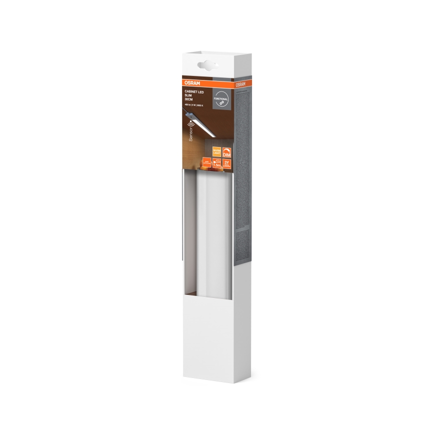 Osram - LED Stmívatelné podlinkové svítidlo se senzorem pohybu CABINET LED/6W/230V 3000K 30 cm bílá