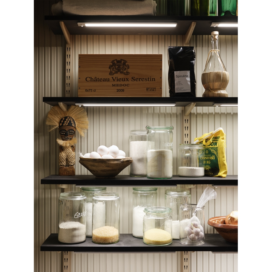Osram - LED Podlinkové svítidlo se senzorem pohybu a soumraku LINEAR LED/4W/3,7V 1500 mAh 3000/4000/6500K 60 cm šedá
