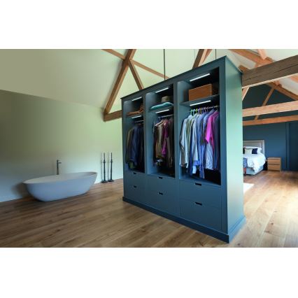 Osram - LED Podlinkové svítidlo se senzorem pohybu a soumraku MOBILE LED/1W/5V 500 mAh 20 cm bílá