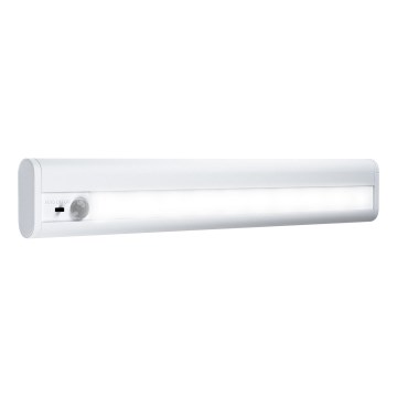 Osram - LED Podlinkové svítidlo se senzorem pohybu a soumraku LINEARLED LED/2,9W/9V 6xAA 4000K 31,4 cm bílá