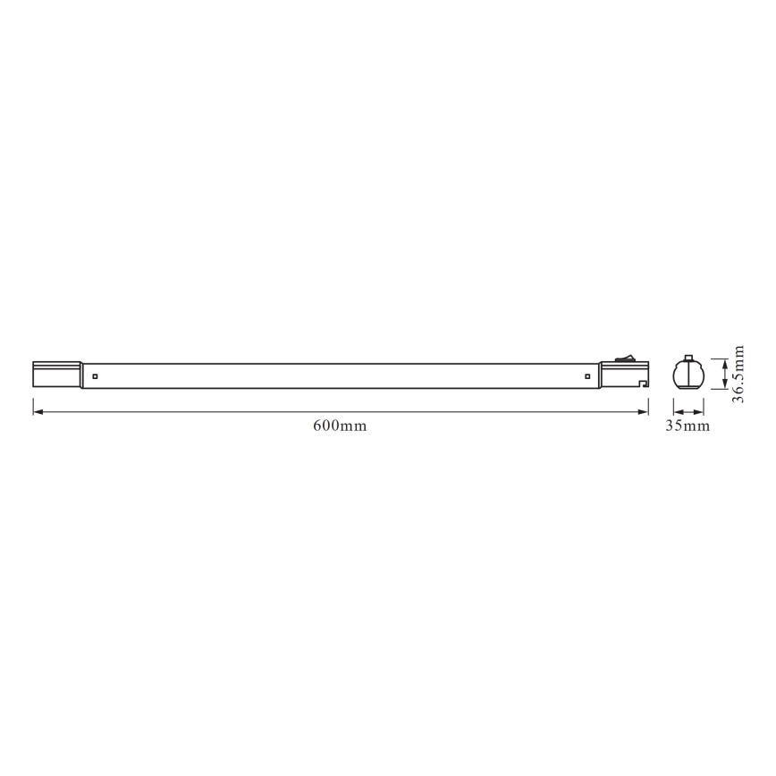Osram - LED Podlinkové svítidlo TUBEKIT LED/8,9W/230V 4000K 60 cm bílá