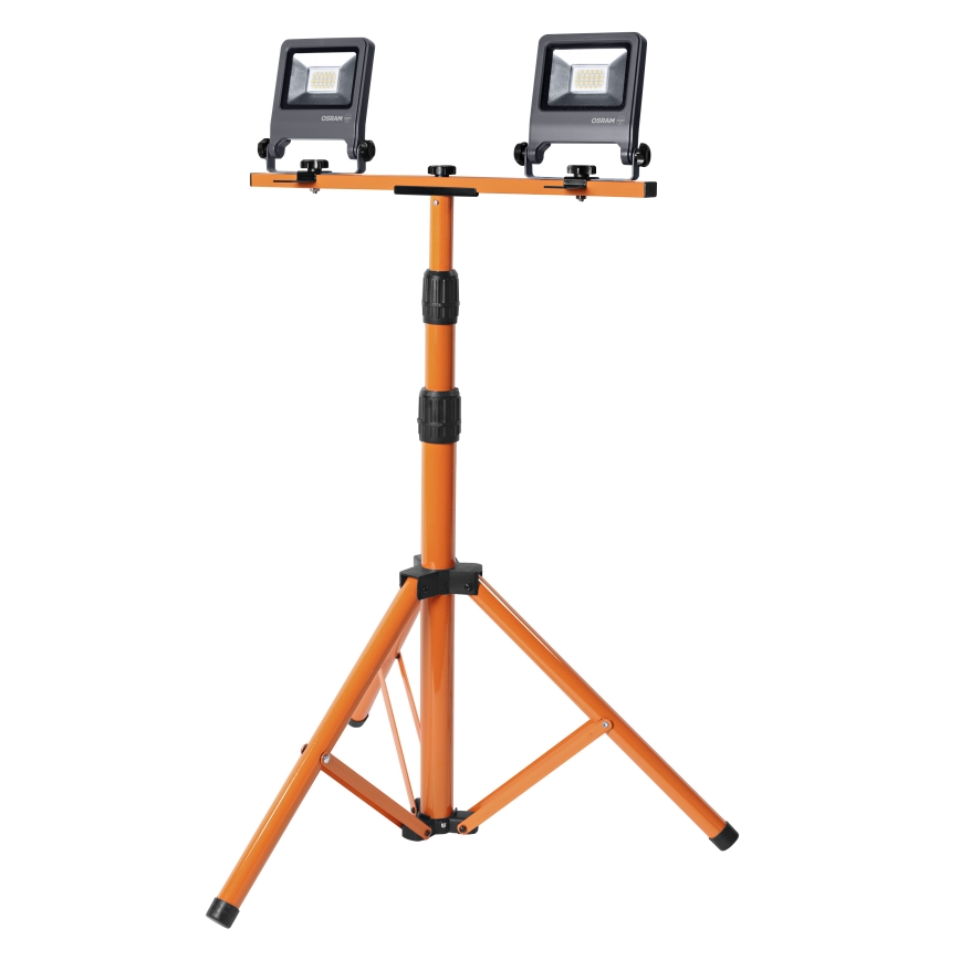 Osram - LED Reflektor s držákem TRIPOD 2xLED/20W/230V 4000K IP65 oranžová/antracit