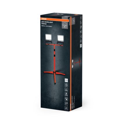Osram - LED Reflektor s držákem TRIPOD 2xLED/50W/230V IP65