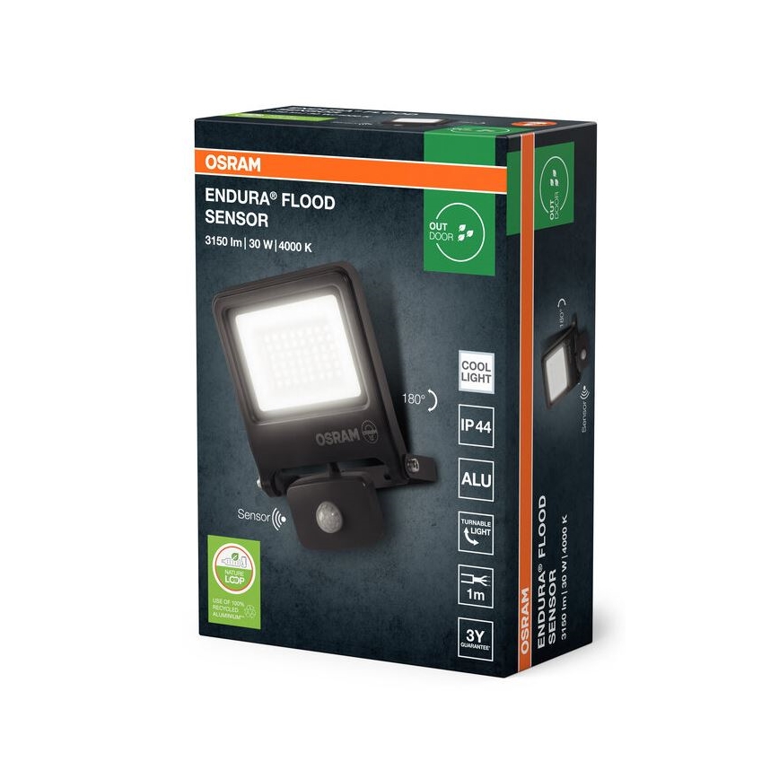 Osram - LED Reflektor se senzorem ENDURA LED/30W/230V IP44