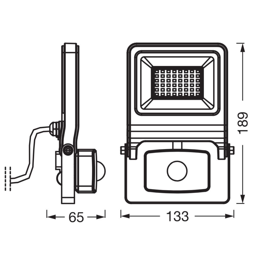 Osram - LED Reflektor se senzorem ENDURA LED/30W/230V IP44