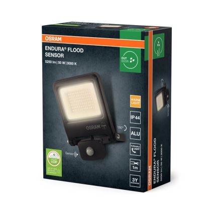 Osram - LED Reflektor se senzorem ENDURA LED/50W/230V 3000K IP44