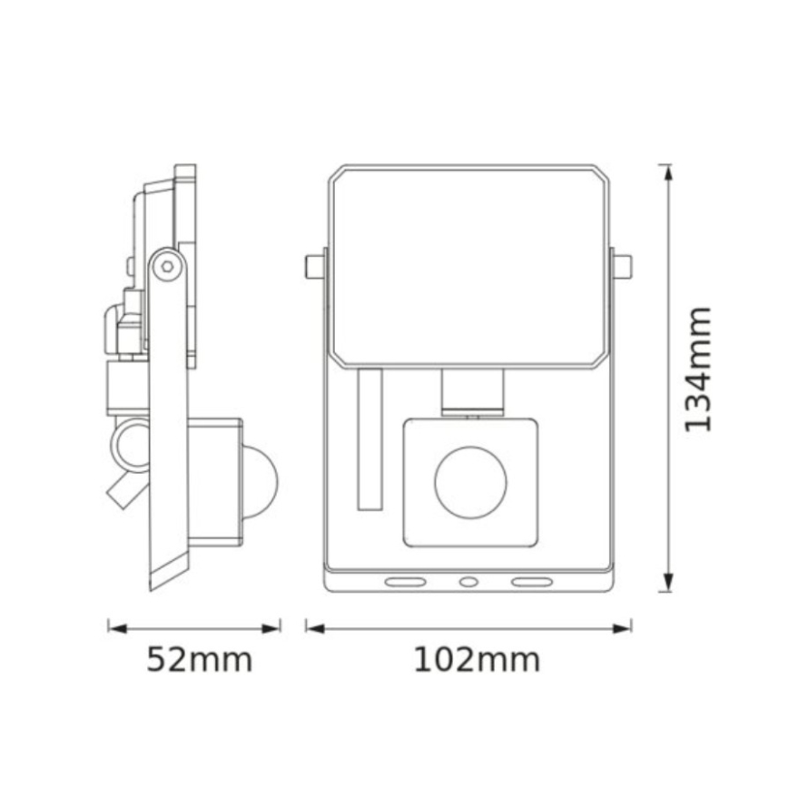 Osram - LED Reflektor se senzorem FLOODLIGHT LED/10W/230V 6500K IP65