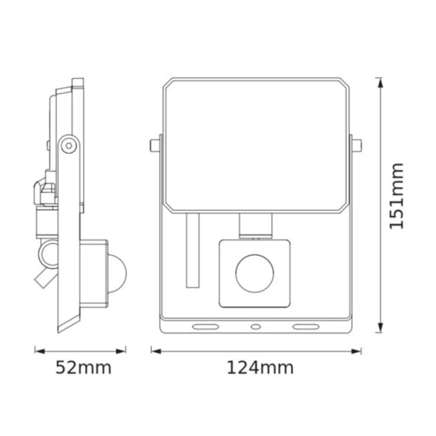 Osram - LED Reflektor se senzorem FLOODLIGHT LED/20W/230V 4000K IP65