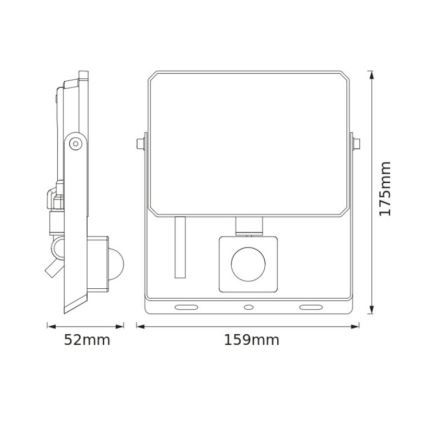 Osram - LED Reflektor se senzorem FLOODLIGHT LED/30W/230V 6500K IP65