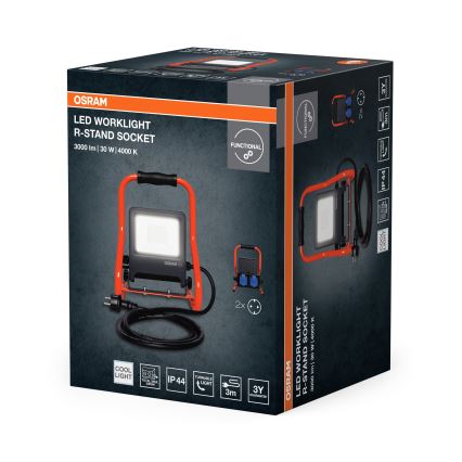 Osram - LED Reflektor se stojanem R-STAND LED/30W/230V 4000K P44 oranžová