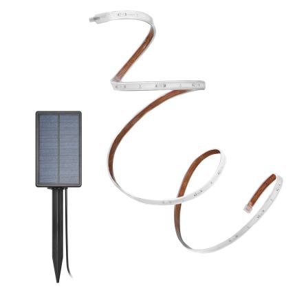 Osram - LED RGBW Stmívatelný solární pásek FLEX MAGIC 5m LED/1,6W/3,7V 2000 mAh IP44 + dálkové ovládání