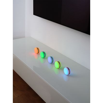 Osram - LED RGB Stmívatelný reproduktor SMART+ MACARON LED/1,75W/3,7V 450 mAh zelená