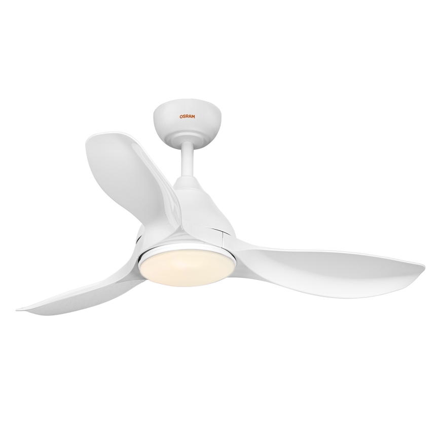 Osram - LED RGB Stmívatelný stropní ventilátor NORDES LED/18W/230V 3000-6500K + dálkové ovládání