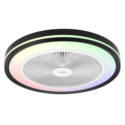 Osram - LED Stmívatelné stropní svítidlo s ventilátorem MURLAN LED/26W/230V 3000-6500K + dálkové ovládání