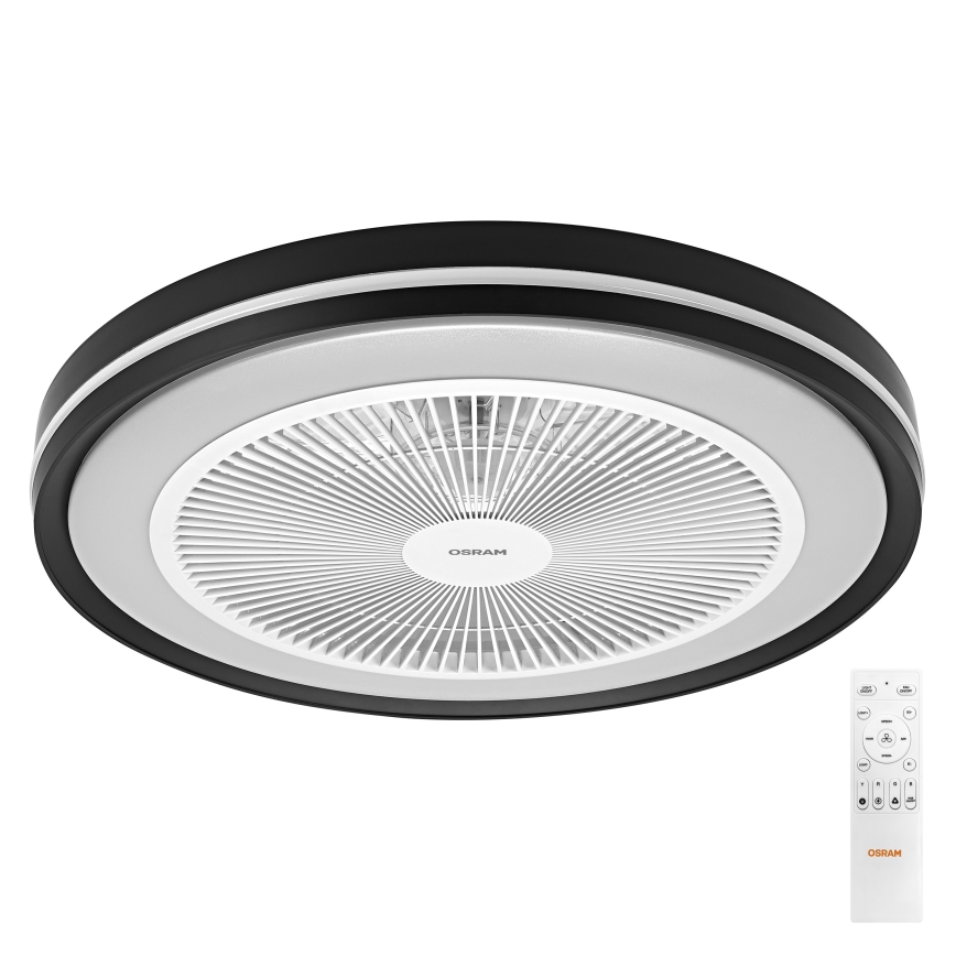 Osram - LED Stmívatelné stropní svítidlo s ventilátorem MURLAN LED/26W/230V 3000-6500K + dálkové ovládání