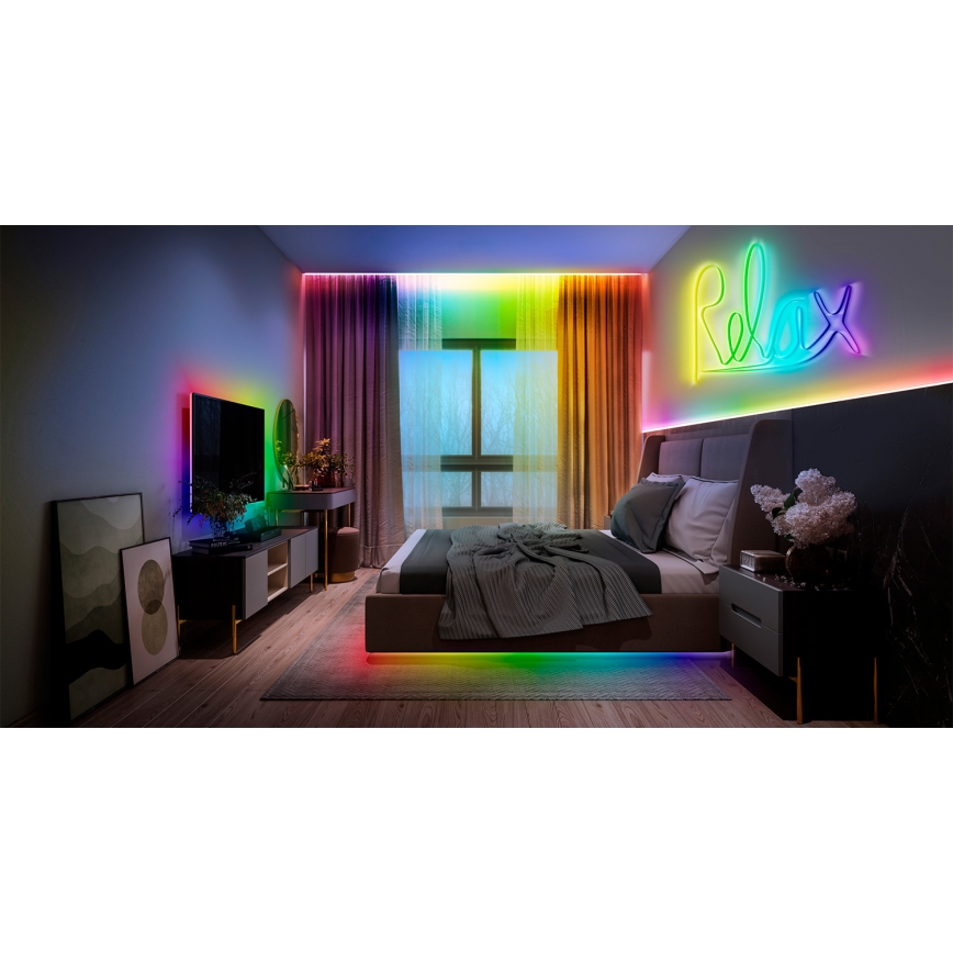 Osram - LED RGB Stmívatelný pásek SMART+ MAGIC 3m LED/22W/230V Wi-Fi + dálkové ovládání