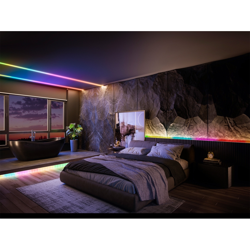 Osram - LED RGB Stmívatelný pásek SMART+ MAGIC 3m LED/22W/230V Wi-Fi + dálkové ovládání