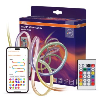 Osram - LED RGB Stmívatelný venkovní pásek SMART+ MAGIC 3m LED/15W/230V IP44 Wi-Fi+ dálkové ovládání