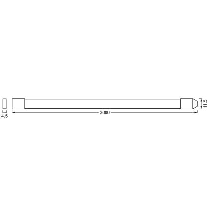 Osram - LED RGB+TW Stmívatelný venkovní pásek SMART+ FLEX 3m LED/12,5W/230V 2700-6500K IP44 Wi-Fi