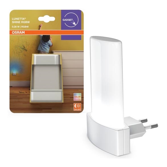 Osram - LED RGBW Noční světlo se senzorem LUNETTA LED/0,28W/230V