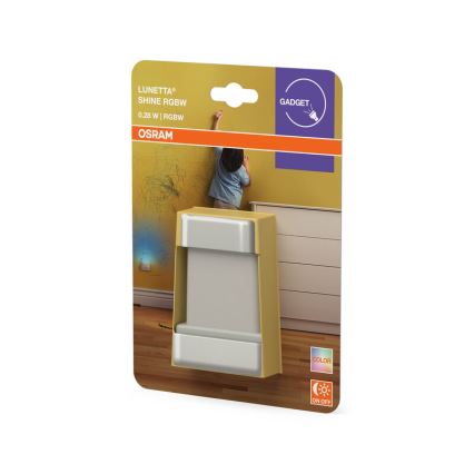 Osram - LED RGBW Noční světlo se senzorem LUNETTA LED/0,28W/230V